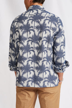 CALI cotton SASHIKO PALMS 1135