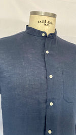 STAND hundred linen natural dyed avio 1117 - ON LINE EXCLUSIVE