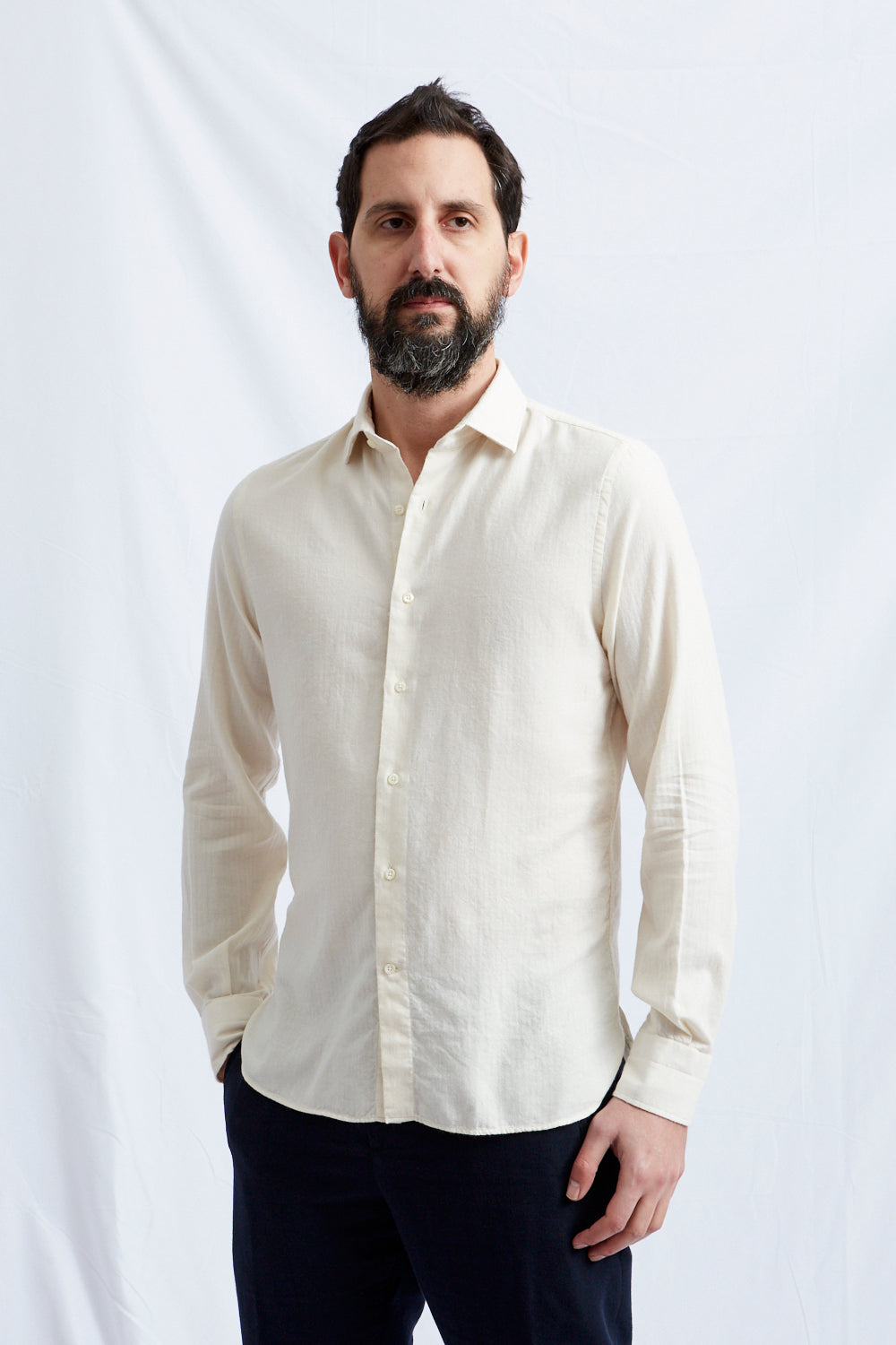 Liberty ORGANIC herringbone cotton 2204