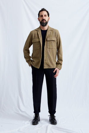 LUCIO canapa lana cotone navy 2233