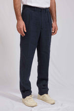 LUCIO Japanese gabardine navy 3132