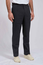 MINIERA linen cotton comfort black 2151