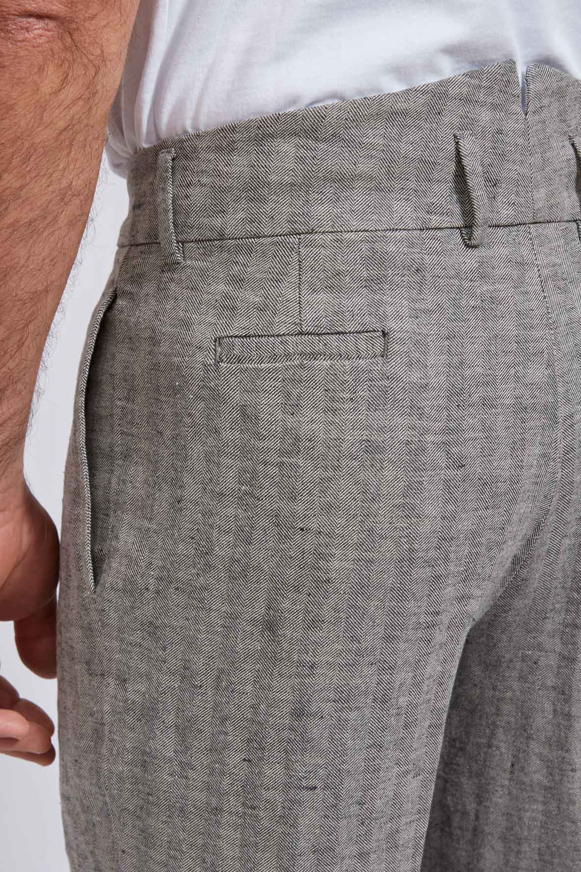 MINIERA canapa cotone spinato GRIGIO 3139