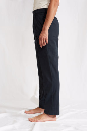 miniera pocket broken cotton nylon NAVY 1144