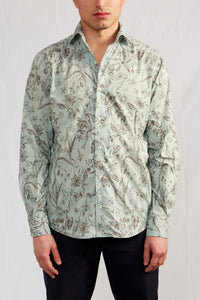 Liberty flower print sage 2108