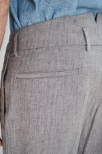 miniera linen cotton comfort gray 2149