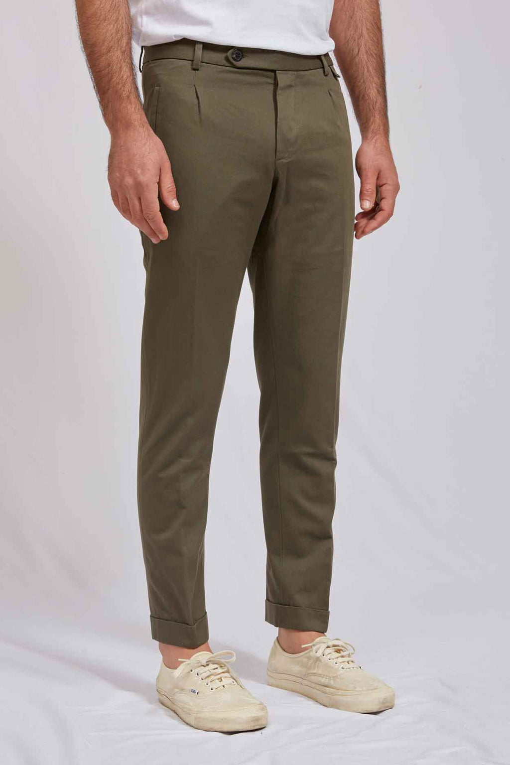 PAUL Japanese gabardine military 3240