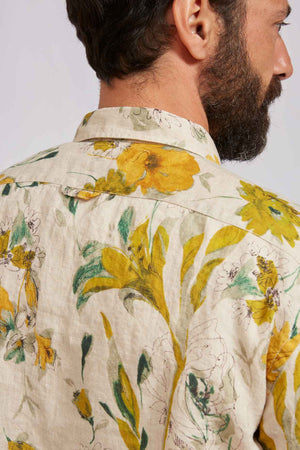 QUADRO hundred linen print 3147