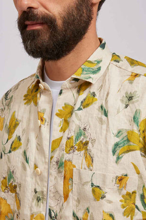 QUADRO hundred linen print 3147