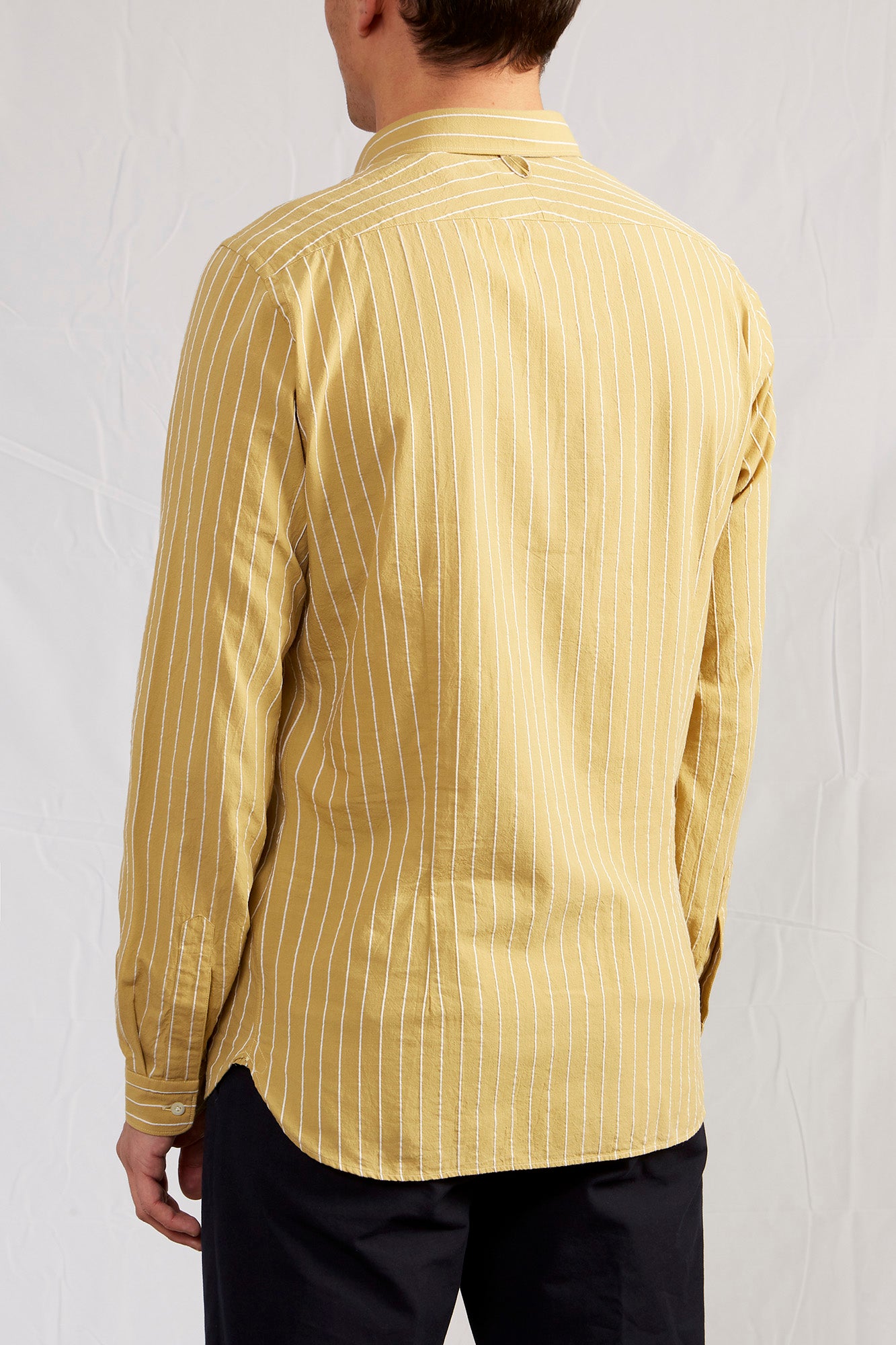 studio mustard dobby stripe 2119