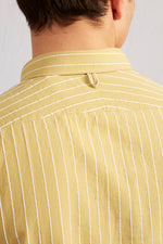 studio mustard dobby stripe 2119