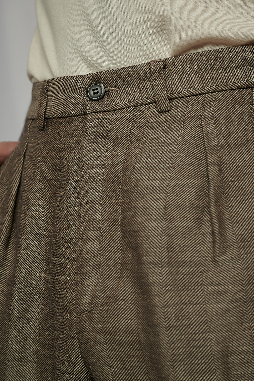 LUCIO hemp wool cotton taupe 2231