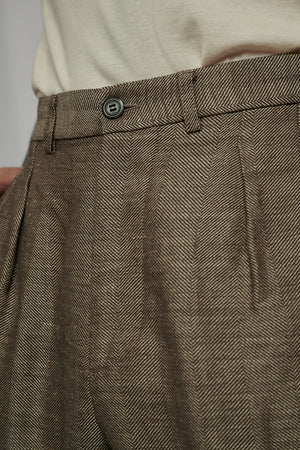 LUCIO hemp wool cotton taupe 2231