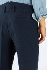 MINIERA fantasia righe blu navy 1257